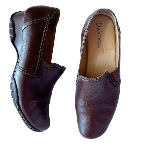 Bjorndal Leather Loafers, Neptune, Slip On, Comfort, Work Shoes, Business Casual - Picture 1 of 11